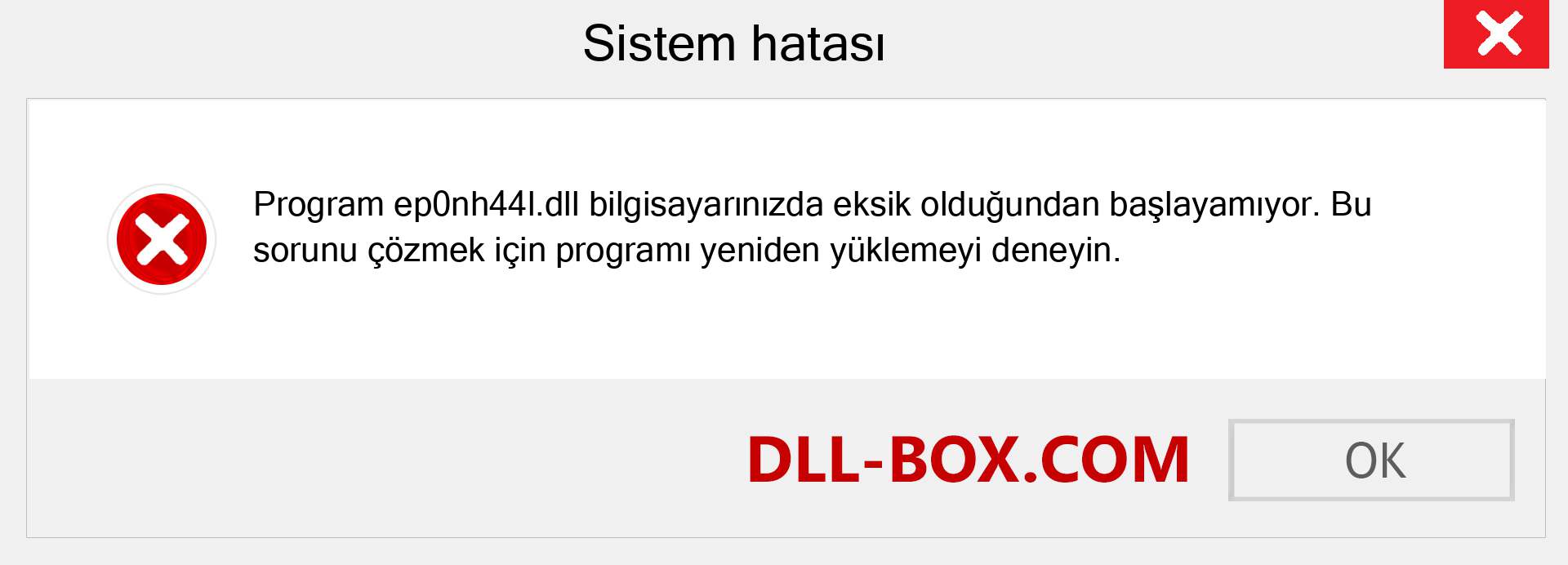 ep0nh44l.dll dosyası eksik mi? Windows 7, 8, 10 için İndirin - Windows'ta ep0nh44l dll Eksik Hatasını Düzeltin, fotoğraflar, resimler